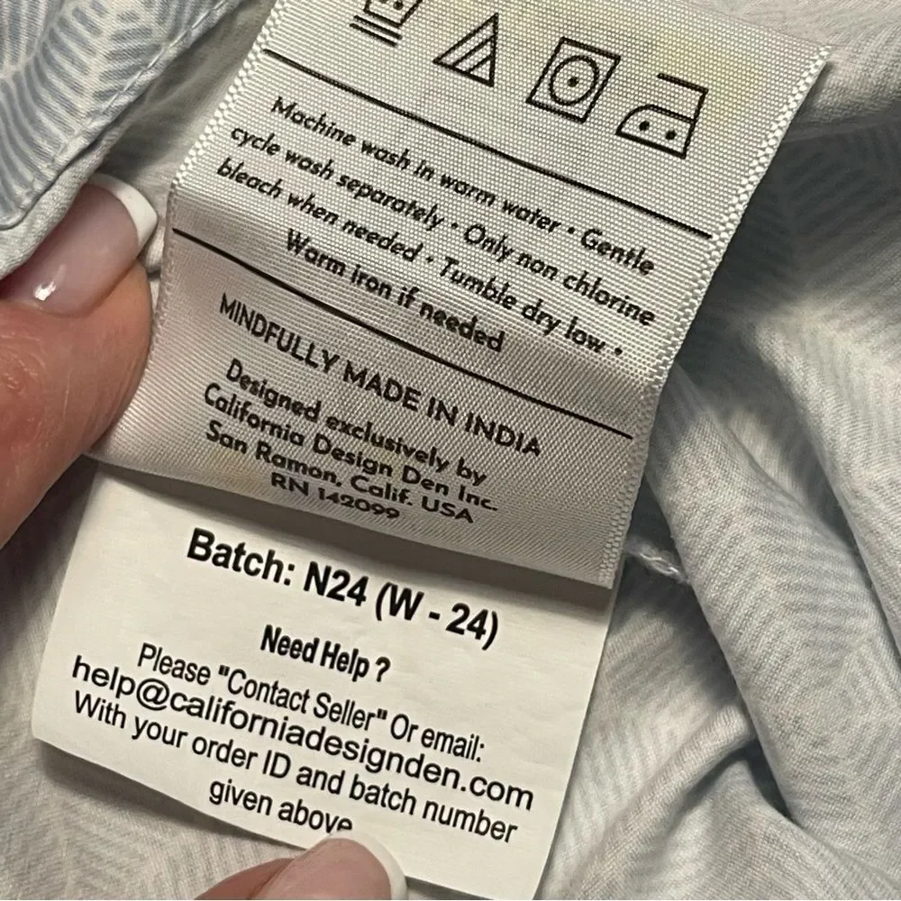 California Design Den Queen Pillowcases Set of 2 - 100% Extra-Long Staple Cotton